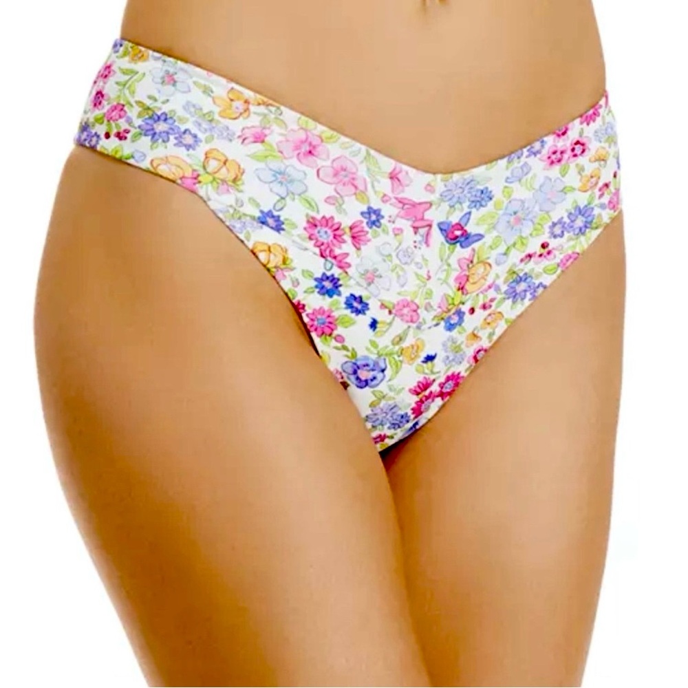 LoveShackFancy x Hurley Sunny Meadow Reversible Bikini Bottoms Size Large